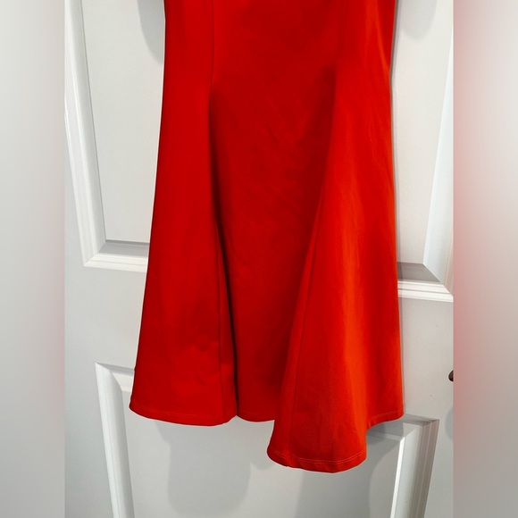 Zara Orange Mini Dress Size Small - Picture 6 of 10